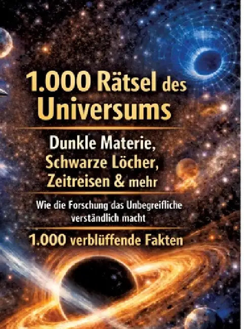 1.000 Rätsel des Universums: Dunkle Materie, Schwarze Löcher, Zeitreisen & mehr Wie die Forschung das Unbegreifliche verständlich macht 1.000 verblüff by Dominik Mikulaschek