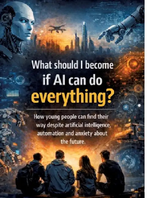 What should I become if AI can do everything?: How young people can find their way despite artificial intelligence, automation and anxiety about the f by Dominik Mikulaschek