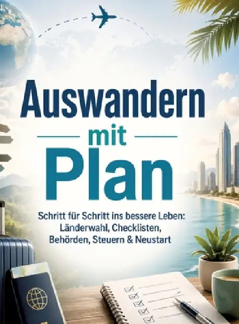 Auswandern mit Plan: Schritt für Schritt ins bessere Leben: Länderwahl, Checklisten, Behörden, Steuern & Neustart by Dominik Mikulaschek