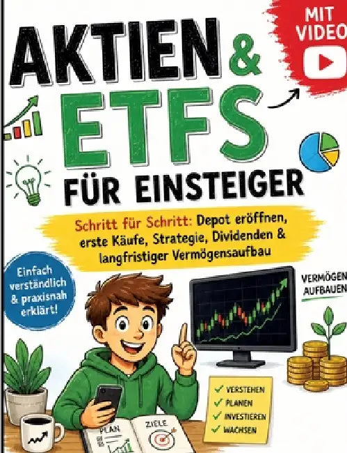 Aktien & ETFs für Einsteiger: Schritt für Schritt: Depot eröffnen, erste Käufe, Strategie, Dividenden & langfristiger Vermögensaufbau by Dominik Mikulaschek