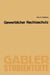 Gewerblicher Rechtsschutz by Otto D. Dobbeck