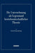 Die Unternehmung ALS Gegenstand Betriebswirtschaftlicher Theorie by Erich Gutenberg