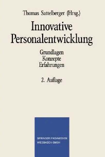 Innovative Personalentwicklung by Thomas Sattelberger