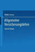 Allgemeine Versicherungslehre by Walter Grosse