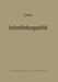 Instandhaltungspolitik by August-Wilhelm Scheer