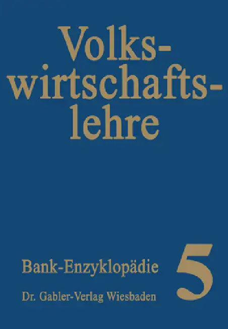Volkswirtschaftslehre by Hans-Joachim Panten, Horst Männel, Reinhold Stössel