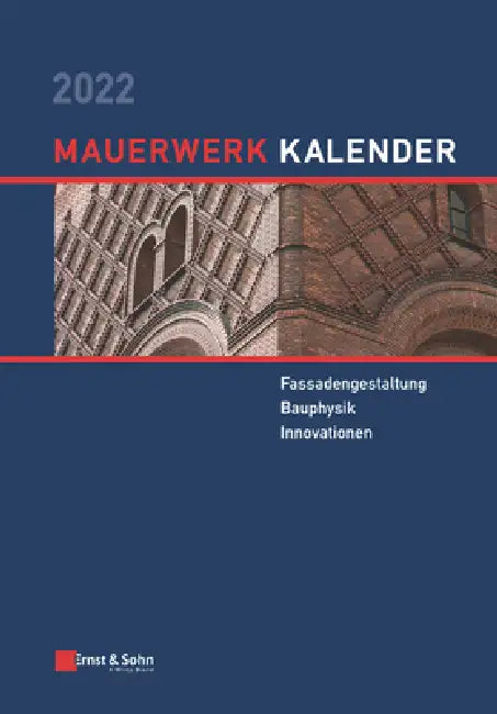 Mauerwerk-Kalender 2022 by Detleff Schermer