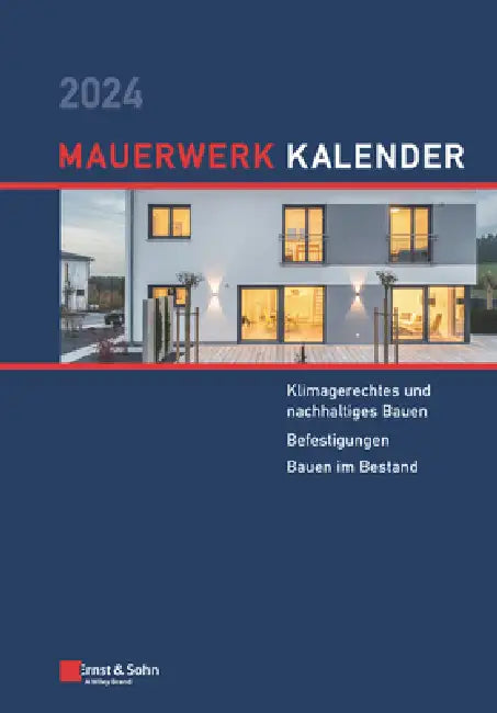 Mauerwerk-Kalender 2024 by Detleff Schermer