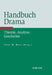 Handbuch Drama: Theorie, Analyse, Geschichte by Peter Marx