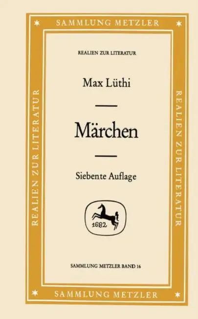 Märchen by Max Lüthi