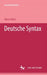 Deutsche Syntax by Hans Glinz