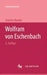 Wolfram Von Eschenbach by Joachim Bumke