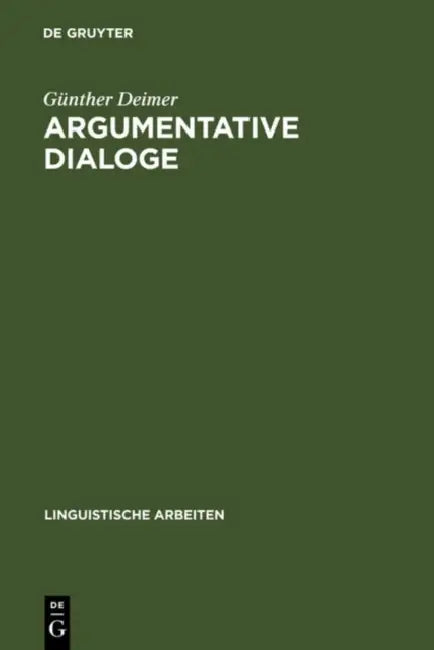 Argumentative Dialoge by Günther Deimer
