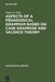 Aspects of a Pedagogical Grammar Based on Case Grammar and Valence Theory by Stefan R. Fink