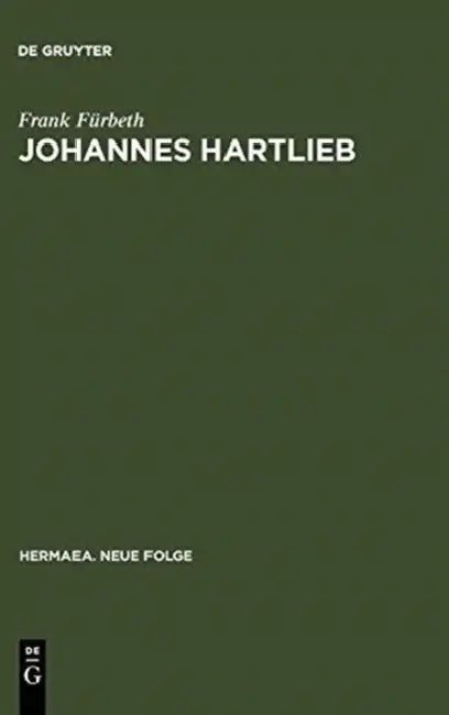 Johannes Hartlieb by Frank Fürbeth