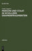 Person und Staat in Schillers Dramenfragmenten by Frank Suppanz