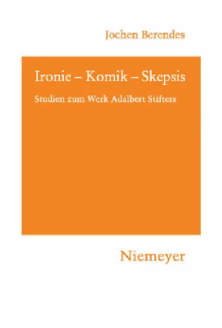 Ironie - Komik - Skepsis by Jochen Berendes