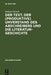 Der Text, Der (Produktive) Unverstand Des Abschreibers Und Die Literaturgeschichte: Johann Friedrich Oberlins Bericht Herr L... Und Die Textüberliefer by Hubert Gersch