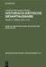 Geschichte Eines Teutschen Der Neusten Zeit by Sander L. Gilman, Karl-Heinz Hartmann, Thomas Salumets