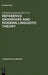 Reference Grammars and Modern Linguistic Theory by Gottfried Graustein, Gerhard Leitner