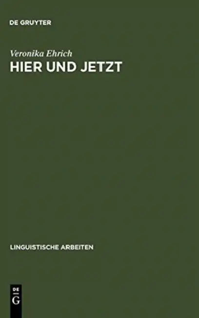 Hier und jetzt by Veronika Ehrich