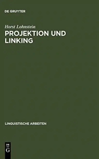 Projektion und Linking by Horst Lohnstein