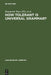 How Tolerant Is Universal Grammar?: Essays on Language Learnability and Language Variation by Rosemarie Tracy, Elsa Lattey