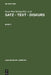 Satz - Text - Diskurs. Band 2 by Peter-Paul König, Helmut Wiegers