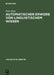 Automatischer Erwerb von linguistischem Wissen by Petra Barg
