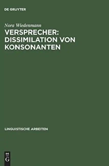 Versprecher: Dissimilation von Konsonanten by Nora Wiedenmann
