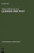 Lexikon und Text by Helmut Feldweg, Erhard W. Hinrichs