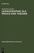Lexikographie ALS PRAXIS Und Theorie by Burkhard Schaeder