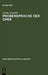 Probensprache der Oper by Gunda Schneider