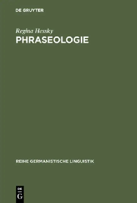 Phraseologie by Regina Hessky