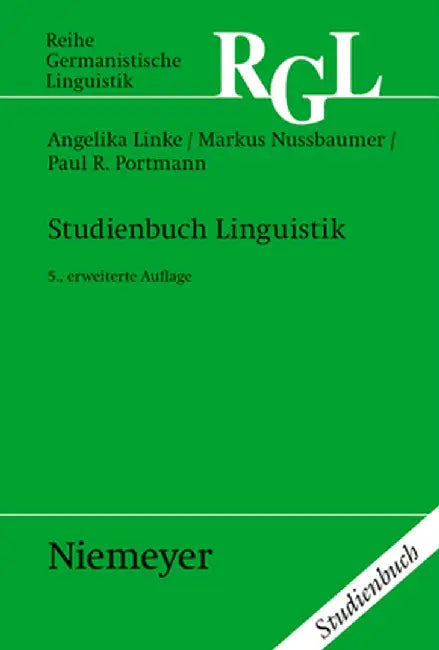 Studienbuch Linguistik by Angelika Linke
