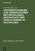 Untersuchungen Zur Semantischen Entwicklungsgeschichte Der Modalverben Im Deutschen by Gerd Fritz, Thomas Gloning