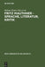 Fritz Mauthner - Sprache, Literatur, Kritik by Helmut Henne, Christine Kaiser