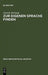 Zur Eigenen Sprache Finden: Modell Einer Plurilingualen Schreibdidaktik by Antonie Hornung
