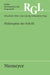 Philosophie der Schrift by Elisabeth Birk, Jan Georg Schneider