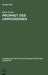 Prophet des Unmodernen by Edith Hanke