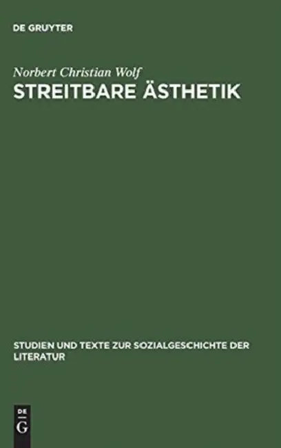 Streitbare Ästhetik by Norbert Christian Wolf