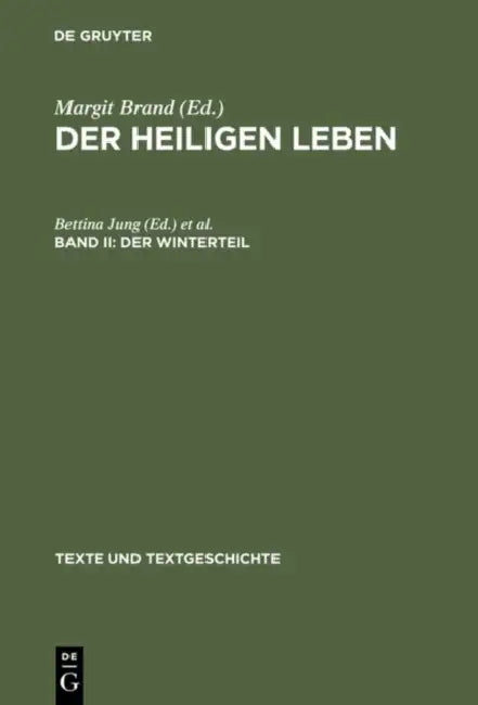 Der Winterteil by Bettina Jung, Werner Williams-Krapp
