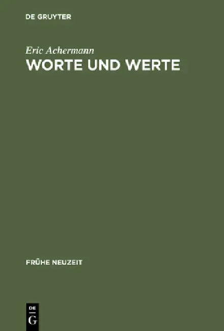 Worte und Werte by Eric Achermann