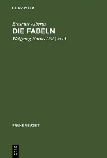 Die Fabeln by Wolfgang Harms, Herfried Vögel, Ludger Lieb