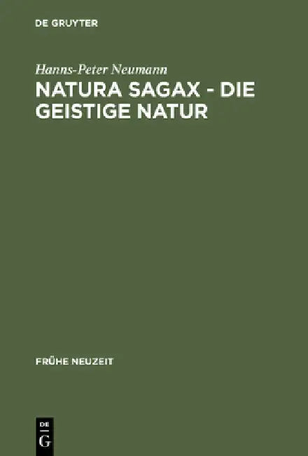 Natura sagax - Die geistige Natur by Hanns-Peter Neumann