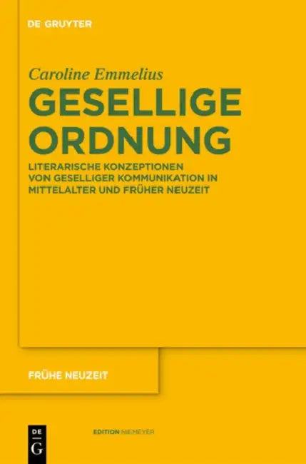 Gesellige Ordnung by Caroline Emmelius