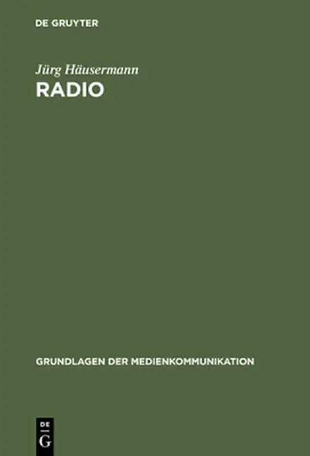 Radio by Jurg Hausermann
