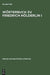 Worterbuch zu Friedrich Holderlin I by Heinz-Martin (ADP)/ Horch, Hans Otto (ADP)/ Schuffels, Klaus (ADP)/ Kammer, Manfred (CON)/ Ruter, Eugen (CON) Dannhauer