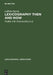 Lexicography Then and Now by Ladislav Zgusta