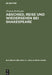 Abschied, Reise und Wiedersehen bei Shakespeare by Thomas Kullmann